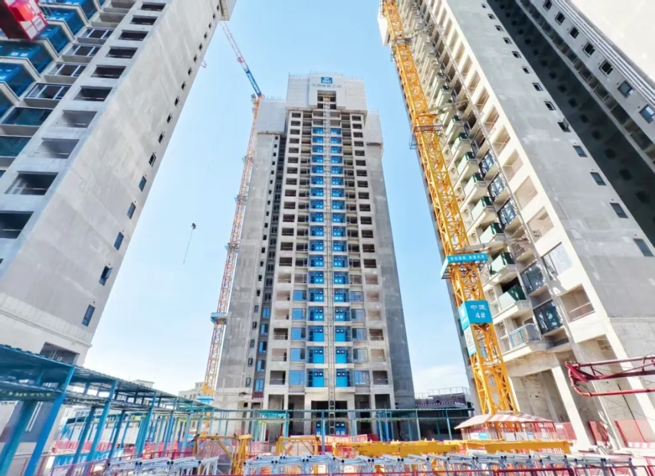  蝶变焕新！中建三局三公司广州番禺里仁洞改造（R13地块）项目全面封 